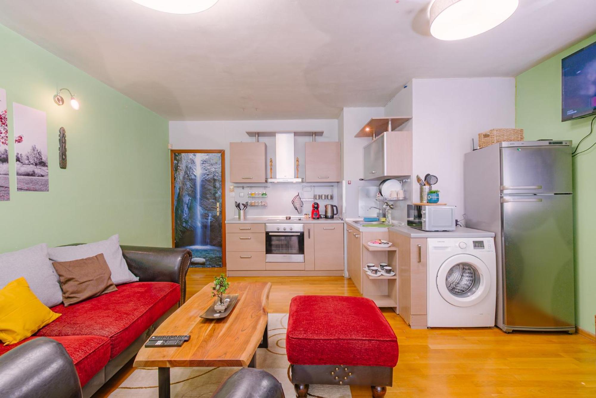 Top Center Spacious Apartment With Ac And Free Underground Parking Sofia Exterior photo